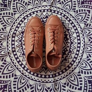 Leather Converse